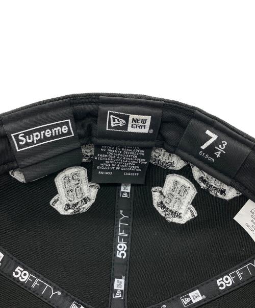 SUPREME（シュプリーム）Supreme (シュプリーム) New Era (ニューエラ) キャップ ブラック サイズ:61.5㎝の古着・服飾アイテム