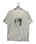 Saint Laurent Parisサンローランパリ）の古着「Tシャツ」｜ホワイト