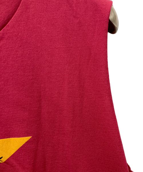 Hysteric Glamour（ヒステリックグラマー）Hysteric Glamour (ヒステリックグラマー) ノースリーブカットソー ショッキングピンク サイズ:Freeの古着・服飾アイテム