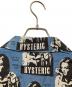 中古・古着 Hysteric Glamour (ヒステリックグラマー) 半袖ワンピース　HYSTERIC FICTION柄 ブルー サイズ:Free：24000円