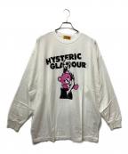 Hysteric Glamourヒステリックグラマー）の古着「長袖カットソー」｜ホワイト
