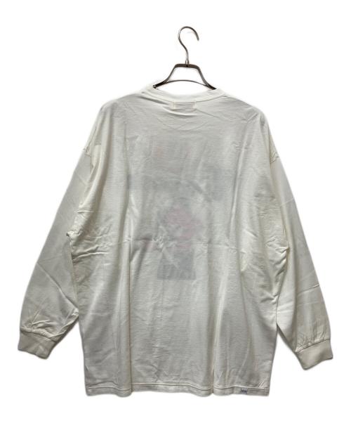 Hysteric Glamour（ヒステリックグラマー）Hysteric Glamour (ヒステリックグラマー) 長袖カットソー ホワイト サイズ:Freeの古着・服飾アイテム
