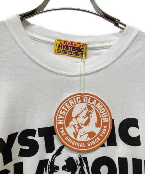 Hysteric Glamour（ヒステリックグラマー）Hysteric Glamour (ヒステリックグラマー) 長袖カットソー ホワイト サイズ:Freeの古着・服飾アイテム