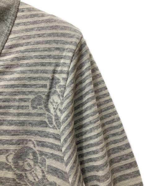 Hysteric Glamour（ヒステリックグラマー）Hysteric Glamour (ヒステリックグラマー) 薄手カーディガン グレー サイズ:Freeの古着・服飾アイテム