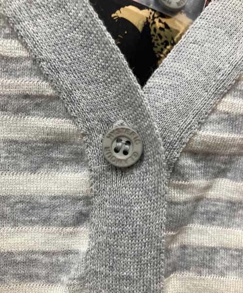 Hysteric Glamour（ヒステリックグラマー）Hysteric Glamour (ヒステリックグラマー) 薄手カーディガン グレー サイズ:Freeの古着・服飾アイテム