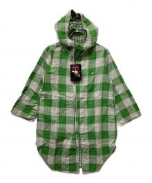 Hysteric Glamour（ヒステリックグラマー）の古着「ジップパーカー」｜グリーン
