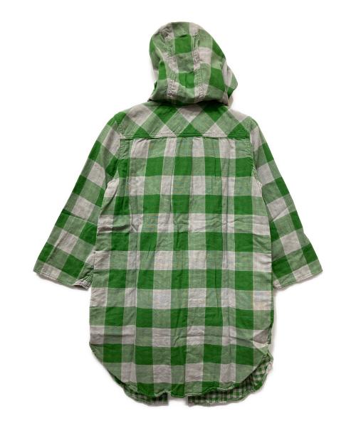 Hysteric Glamour（ヒステリックグラマー）Hysteric Glamour (ヒステリックグラマー) ジップパーカー グリーン サイズ:Freeの古着・服飾アイテム