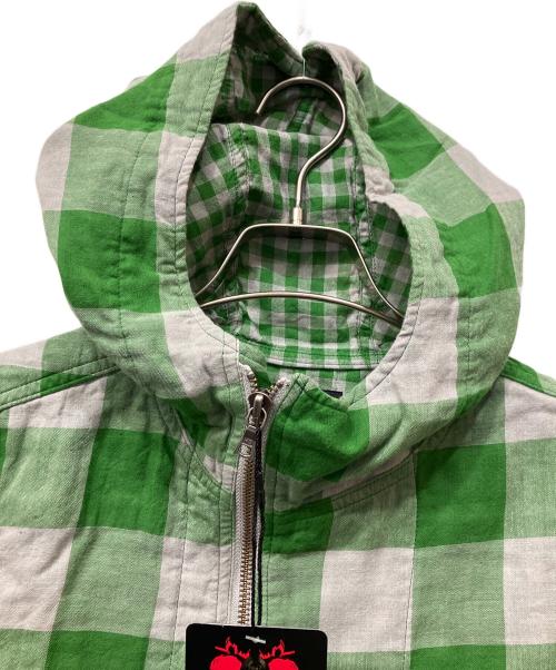 Hysteric Glamour（ヒステリックグラマー）Hysteric Glamour (ヒステリックグラマー) ジップパーカー グリーン サイズ:Freeの古着・服飾アイテム