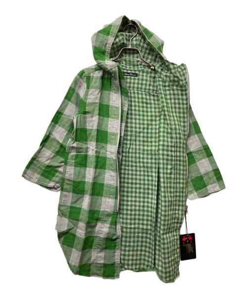 Hysteric Glamour（ヒステリックグラマー）Hysteric Glamour (ヒステリックグラマー) ジップパーカー グリーン サイズ:Freeの古着・服飾アイテム