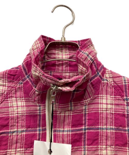 Hysteric Glamour（ヒステリックグラマー）Hysteric Glamour (ヒステリックグラマー) ジップシャツ ショッキングピンク サイズ:Freeの古着・服飾アイテム