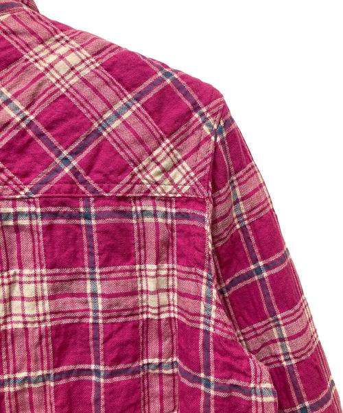 Hysteric Glamour（ヒステリックグラマー）Hysteric Glamour (ヒステリックグラマー) ジップシャツ ショッキングピンク サイズ:Freeの古着・服飾アイテム