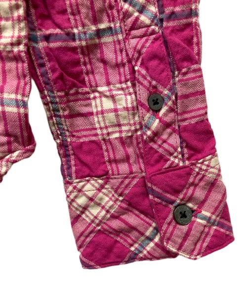 Hysteric Glamour（ヒステリックグラマー）Hysteric Glamour (ヒステリックグラマー) ジップシャツ ショッキングピンク サイズ:Freeの古着・服飾アイテム