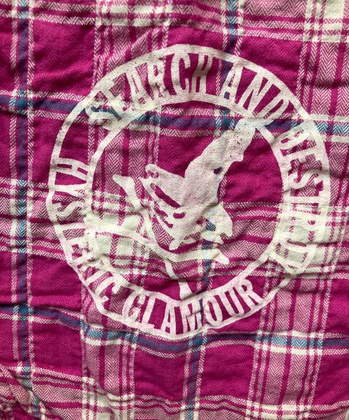 Hysteric Glamour（ヒステリックグラマー）Hysteric Glamour (ヒステリックグラマー) ジップシャツ ショッキングピンク サイズ:Freeの古着・服飾アイテム
