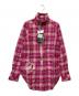 Hysteric Glamour（ヒステリックグラマー）の古着「ジップシャツ」｜ショッキングピンク