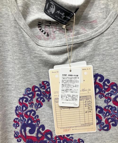 Hysteric Glamour（ヒステリックグラマー）Hysteric Glamour (ヒステリックグラマー) ANDY WARHOL (アンディウォーホル) ノースリーブカットソー グレー サイズ:Freeの古着・服飾アイテム