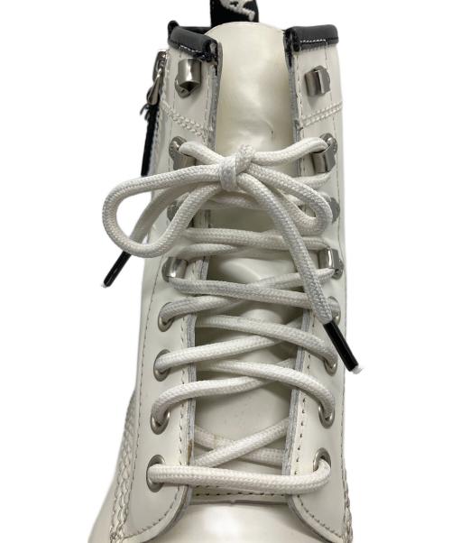 Dr.Martens（ドクターマーチン）Dr.Martens (ドクターマーチン) 1460 ZIPPED HDW ホワイト サイズ:7の古着・服飾アイテム