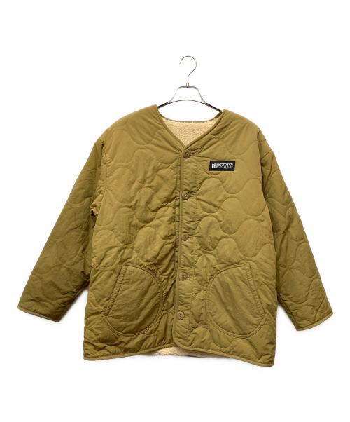 GRIP SWANY（グリップスワニー）GRIP SWANY (グリップスワニー) リバーシブルジャケット カーキ サイズ:Lの古着・服飾アイテム