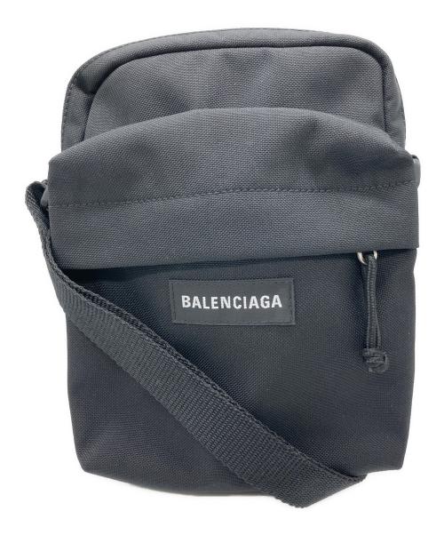 BALENCIAGA（バレンシアガ）BALENCIAGA (バレンシアガ) エクスプローラー クロスボディポーチ ブラックの古着・服飾アイテム