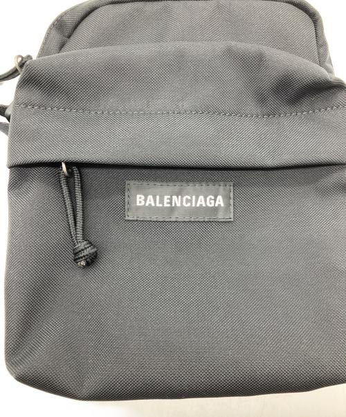 BALENCIAGA（バレンシアガ）BALENCIAGA (バレンシアガ) エクスプローラー クロスボディポーチ ブラックの古着・服飾アイテム