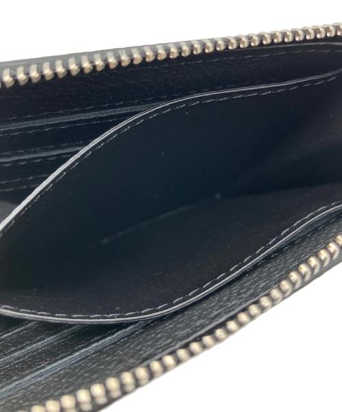 THE SOLE（ザ ソール）THE SOLE (ザ ソール) L字ジップウォレット ブラックの古着・服飾アイテム
