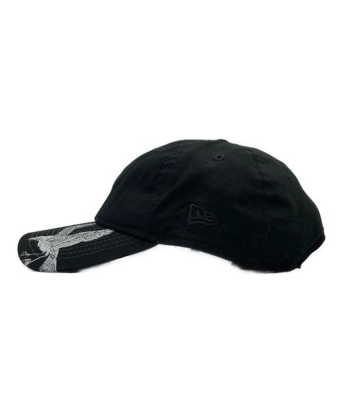 Yohji Yamamoto pour homme（ヨウジヤマモト プールオム）Yohji Yamamoto pour homme (ヨウジヤマモト プールオム) New Era (ニューエラ) キャップ ブラックの古着・服飾アイテム