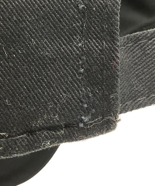Yohji Yamamoto pour homme（ヨウジヤマモト プールオム）Yohji Yamamoto pour homme (ヨウジヤマモト プールオム) New Era (ニューエラ) キャップ ブラックの古着・服飾アイテム
