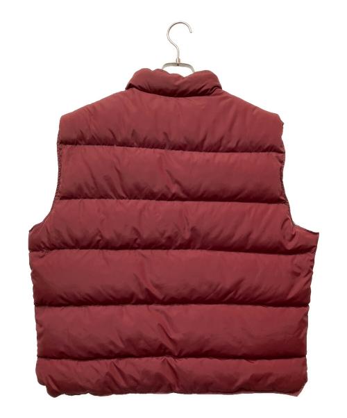 Schott（ショット）Schott (ショット) リバーシブルダウンベスト オリーブ×レッド サイズ:Lの古着・服飾アイテム