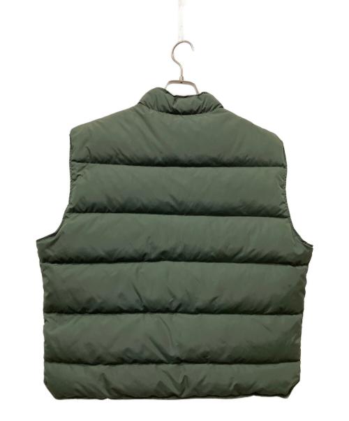 Schott（ショット）Schott (ショット) リバーシブルダウンベスト オリーブ×レッド サイズ:Lの古着・服飾アイテム