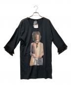 Hysteric Glamour×ROLLING STONESヒステリックグラマー×ローリングストーンズ）の古着「長袖カットソー」｜ブラック