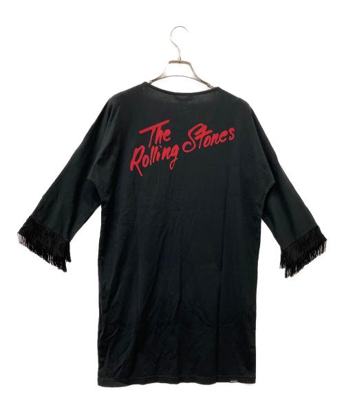 Hysteric Glamour（ヒステリックグラマー）Hysteric Glamour (ヒステリックグラマー) ROLLING STONES (ローリングストーンズ) 長袖カットソー ブラック サイズ:Freeの古着・服飾アイテム