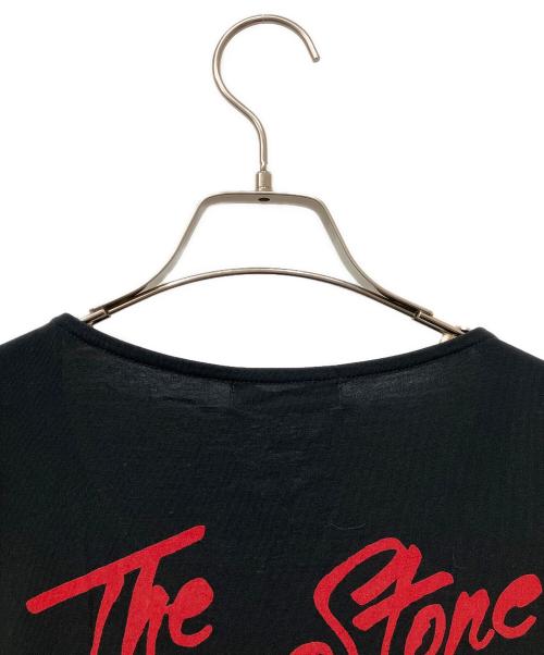 Hysteric Glamour（ヒステリックグラマー）Hysteric Glamour (ヒステリックグラマー) ROLLING STONES (ローリングストーンズ) 長袖カットソー ブラック サイズ:Freeの古着・服飾アイテム