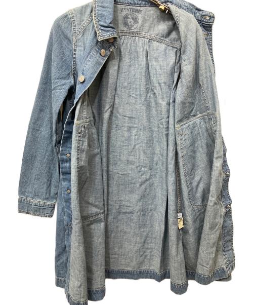 Hysteric Glamour（ヒステリックグラマー）Hysteric Glamour (ヒステリックグラマー) デニムワンピース インディゴ サイズ:Freeの古着・服飾アイテム