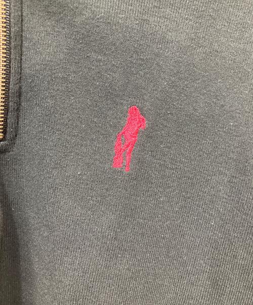 Hysteric Glamour（ヒステリックグラマー）Hysteric Glamour (ヒステリックグラマー) ハーフジップスウェット ブラック サイズ:Freeの古着・服飾アイテム