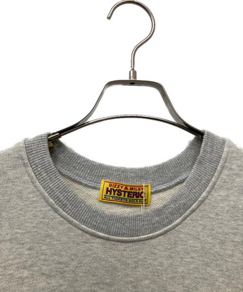 Hysteric Glamour（ヒステリックグラマー）Hysteric Glamour (ヒステリックグラマー) 	HYSTERIC RECORDS レイヤードプルオーバー グレー×ブラウン サイズ:Free 未使用品の古着・服飾アイテム