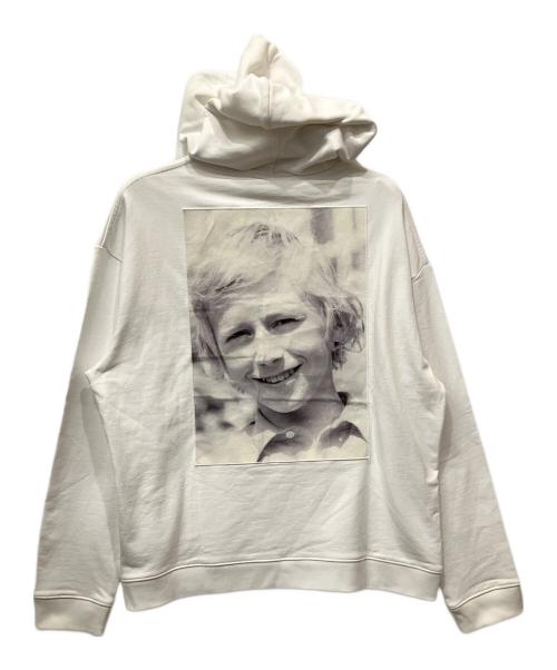 RAF SIMONS（ラフシモンズ）RAF SIMONS (ラフシモンズ) プルオーバーパーカー ホワイト サイズ:Sの古着・服飾アイテム