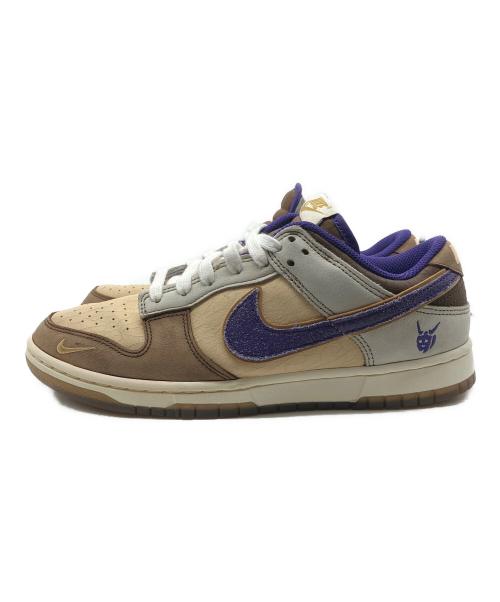 NIKE（ナイキ）NIKE (ナイキ) スニーカー パープル×ベージュ サイズ:26.5㎝の古着・服飾アイテム