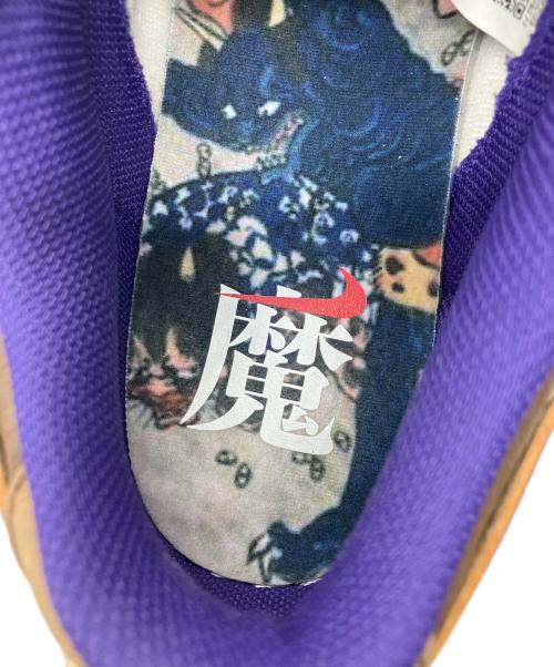 NIKE（ナイキ）NIKE (ナイキ) スニーカー パープル×ベージュ サイズ:26.5㎝の古着・服飾アイテム