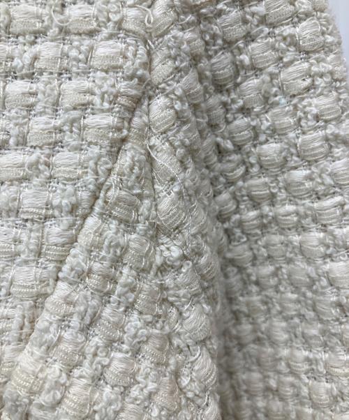 HER LIP TO（ハーリップトゥ）HER LIP TO (ハーリップトゥ) Grace Tweed Jacket ベージュ サイズ:Sの古着・服飾アイテム