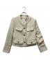 HER LIP TO（ハーリップトゥ）の古着「Grace Tweed Jacket」｜ベージュ