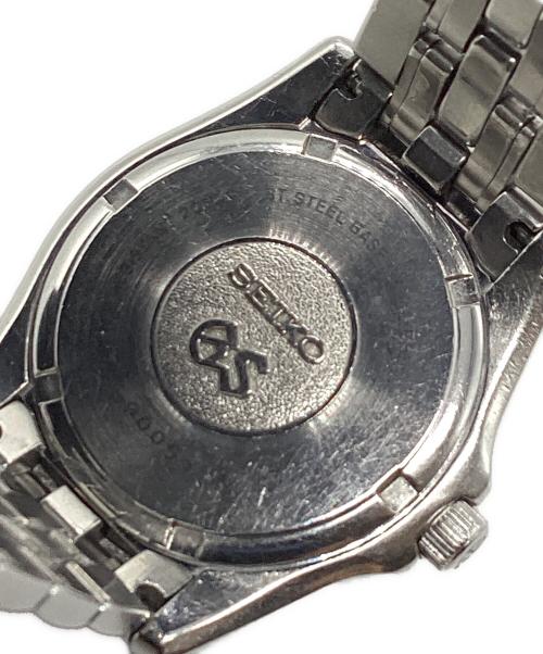 SEIKO（セイコー）SEIKO (セイコー) グランドセイコー SSブレスレット ブラックの古着・服飾アイテム