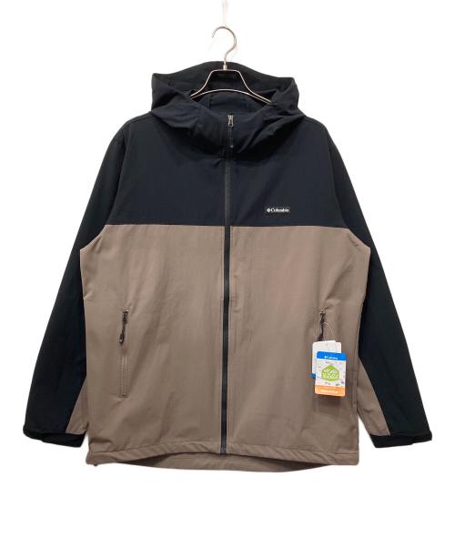 Columbia（コロンビア）Columbia (コロンビア) ウィンドシェルジャケット ベージュ×ブラック サイズ:XLの古着・服飾アイテム