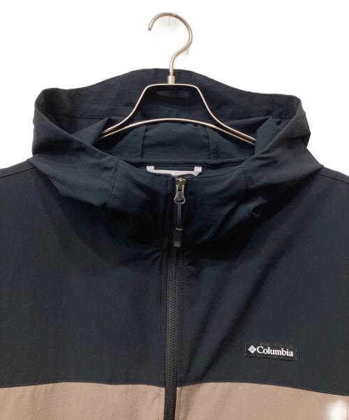 Columbia（コロンビア）Columbia (コロンビア) ウィンドシェルジャケット ベージュ×ブラック サイズ:XLの古着・服飾アイテム