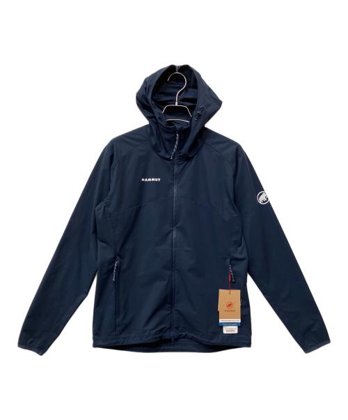 MAMMUT（マムート）MAMMUT (マムート) グラナイト ソフトシェル フーデッド ジャケット ネイビー サイズ:Sの古着・服飾アイテム
