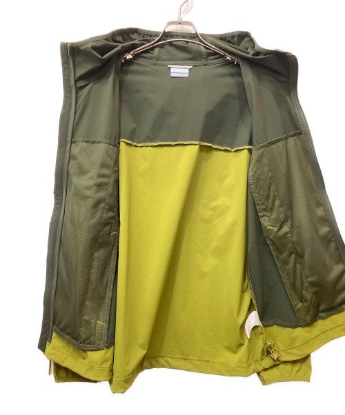 Columbia（コロンビア）Columbia (コロンビア) ヘザーキャニオンIIフーデッドジャケット カーキ サイズ:XLの古着・服飾アイテム