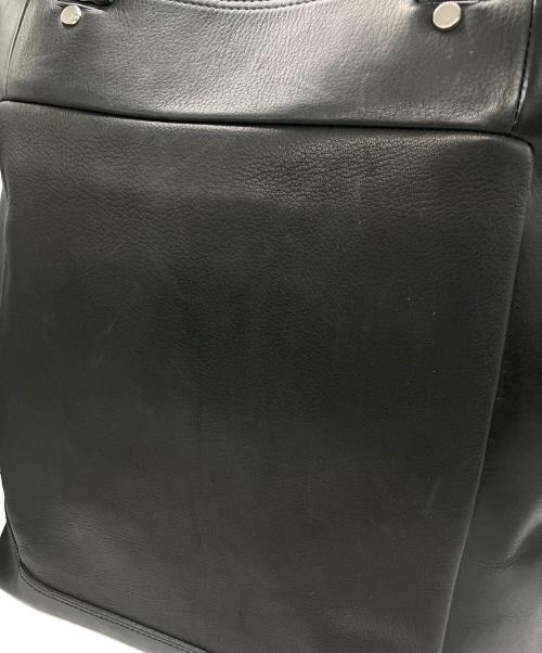 master-piece（マスターピース）master-piece (マスターピース) レザートートバッグ ブラックの古着・服飾アイテム