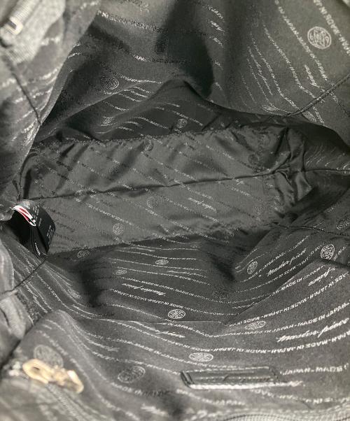 master-piece（マスターピース）master-piece (マスターピース) レザートートバッグ ブラックの古着・服飾アイテム
