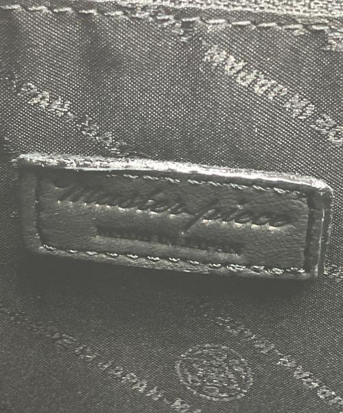 master-piece（マスターピース）master-piece (マスターピース) レザートートバッグ ブラックの古着・服飾アイテム