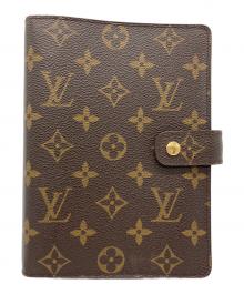 LOUIS VUITTON（ルイ ヴィトン）の古着「モノグラム　アジェンダMM」｜ブラウン