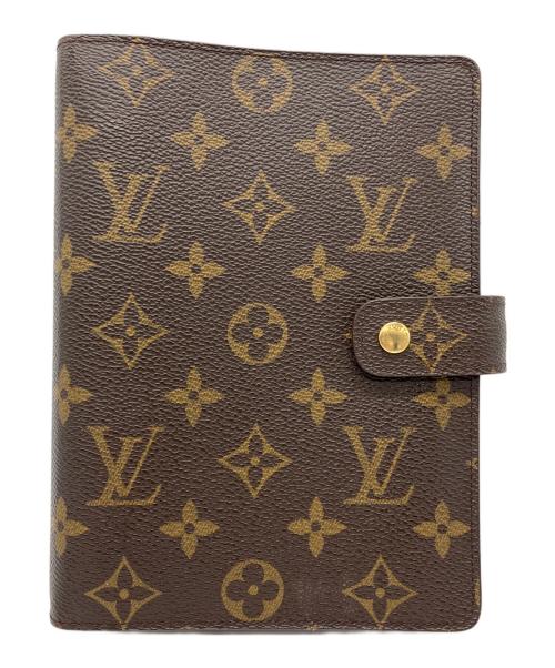 LOUIS VUITTON（ルイ ヴィトン）LOUIS VUITTON (ルイ ヴィトン) モノグラム　アジェンダMM ブラウンの古着・服飾アイテム