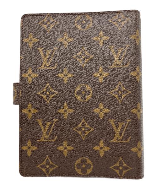 LOUIS VUITTON（ルイ ヴィトン）LOUIS VUITTON (ルイ ヴィトン) モノグラム　アジェンダMM ブラウンの古着・服飾アイテム